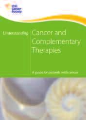 64 Understanding early prostate cancer Understanding early prostate cancer 65 Cancer and complementary therapies Some people with cancer find it helpful to try complementary therapies as well as