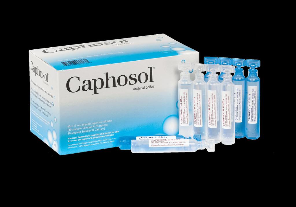 Caphosol 1 box contains 30 doses.