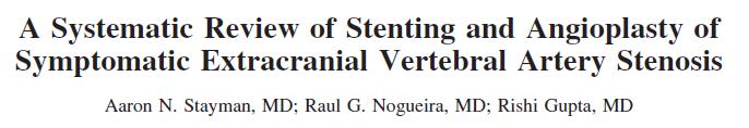 A total of 27 articles were identified that met inclusion criterion, with a total of 980 patients treated with stents.