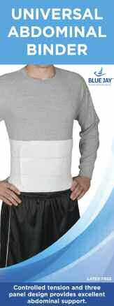 circumference L4350 Universal Abdominal Binder Item # BJ210300UN up to 60" Controlled tension