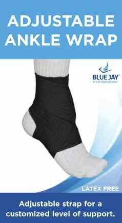 to help relieve pain and provide further protection from injury Adjustable strap for a