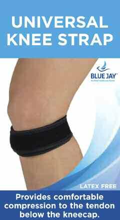 measure around the kneecap Adjustable Ankle Wrap Item # BJ215131SM Small 7"- 8" Item #