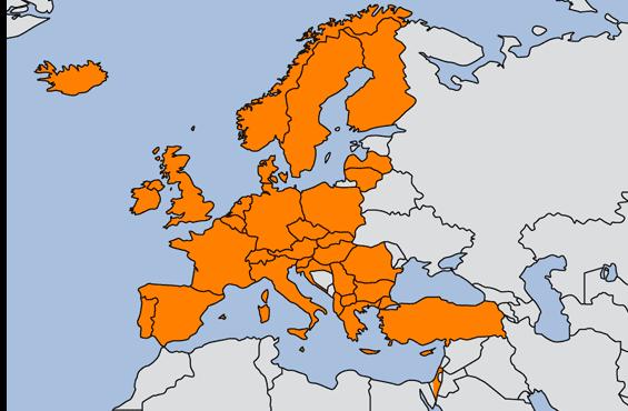 Current FMD status in the European neighborhood EuFMD: 35 member states of which 26 EU+