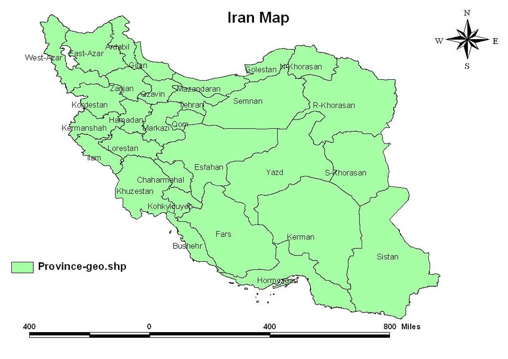 Iran is 1,648,000 square kilometers in surface Around 7,744 kilometers of ground and marine borders with Turkmenistan, Azerbaijan and