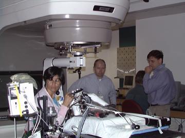 Treatment is applied with LINAC unit at UFBI Cost of