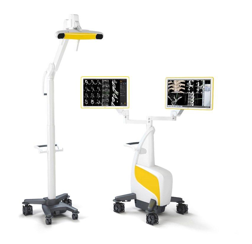 IMAGE-GUIDED SPINE SURGERY CONFIDENCE AND ACCURACY Brainlab Spinal Navigation combines state-of-the-art touch screen based image control with best-in-class registration methods for
