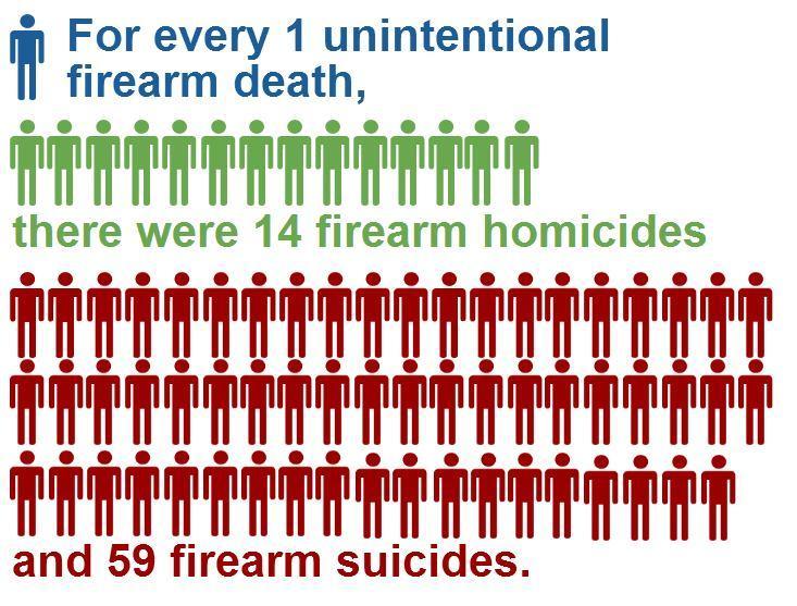 Firearm Deaths in Colorado, 2005-2013 Source: Violent Death