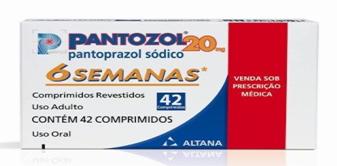 Pantozol Control 20mg (OTC) 1) Short-term treatment of reflux symptoms (e.g. heartburn, acid regurgitation) in adults. Section 4.2: The treatment should not exceed 4 weeks without consulting a doctor.