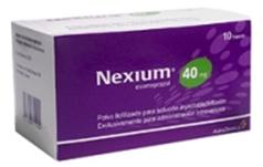 Nexium Control 20 mg (OTC) Short-term treatment of reflux symptoms (e.g. heartburn and acid regurgitation) in adults. Section 4.2: treatment: up to 2 weeks.