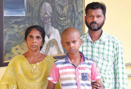 Akhil s Life and Vision Saved Akhil Lal, 13, hailing from Kerala, was diagnosed with bilateral retinoblastoma, a type of eye cancer in very young children, when he was barely three months old.