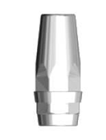 Insert screw driver assembly into synocta compatible abutment fixation screw within abutment Insert abutment into implant level analog and align the male octagon of the abutment with the female