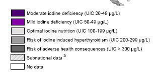 MB. Global iodine status in 2011 and