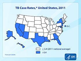 CDC Updates for 2012 Tuberculosis Cases ADMINISTRATIVE CONTROLS Discharge to home A plan exists for health department follow-up Standard TB treatment started and tolerated; DOT has been coordinated