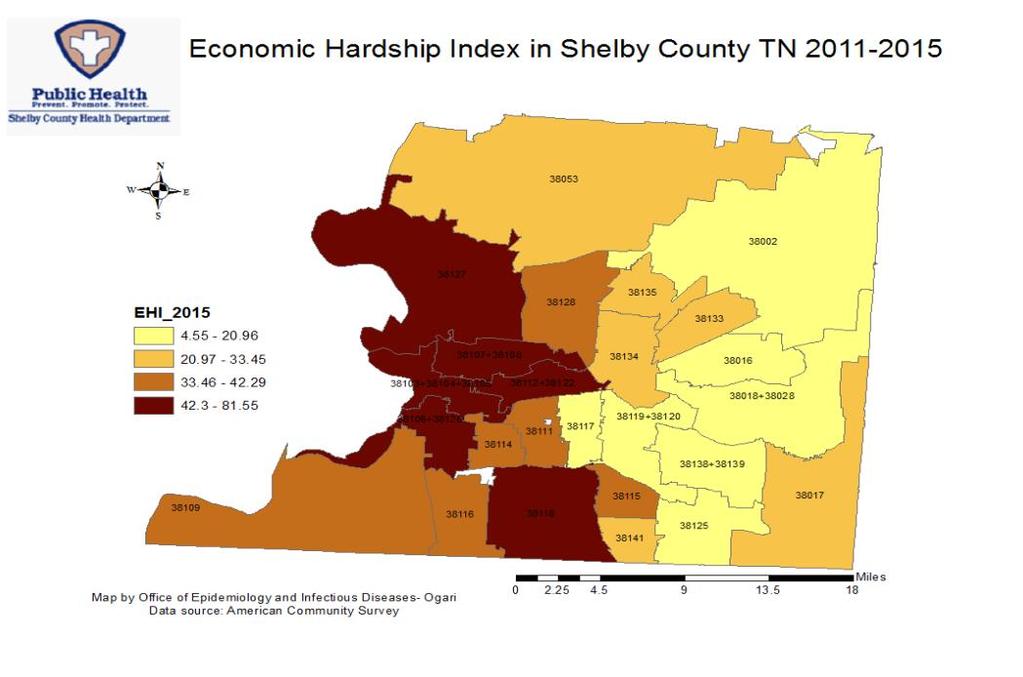 Economic Hardship Index (EHI) The social determinants of health are the conditions in which people are born, grow, live, work, and age, including the health system.