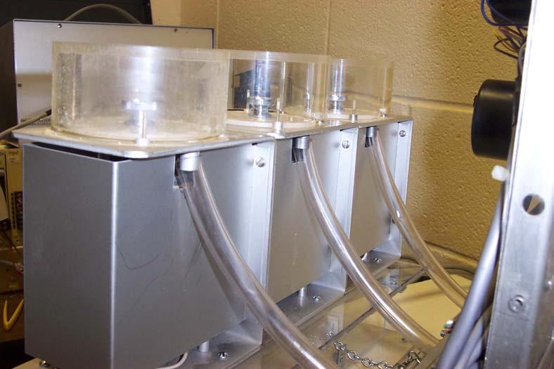 Figure 6: ODAR apparatus pellet dispensers.