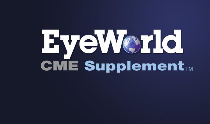 Supplement to EyeWorld February 2016 Navigating OSD treatments, technologies, and techniques for today s refractive cataract practice Implementing new ocular surface diagnostics and therapeutics: