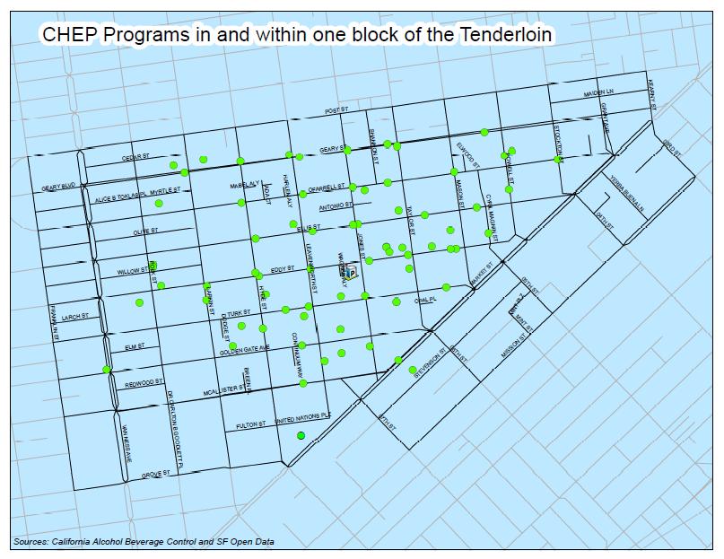 CHEP Working for Health Equity in the Tenderloin 15 Vision Zero Healthy Retail SF Deemed