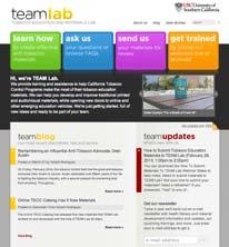 Resources and Tips Web: www.teamlab.usc.edu Learn How Ask Us Send Us Get Trained Email: teamlab@usc.