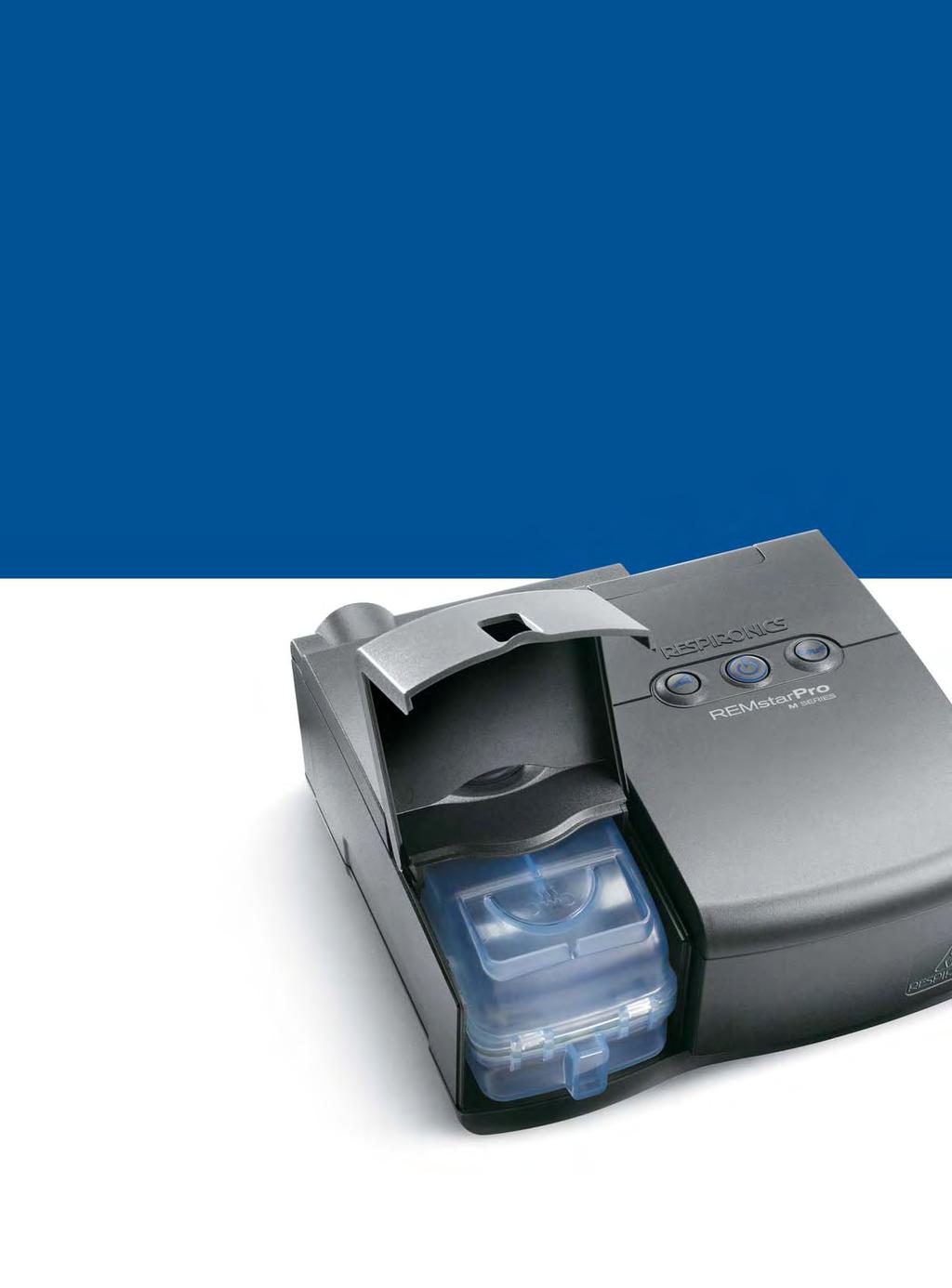 REMSTAR PLUS WITH C-FLEX The REMstar Plus M Series with C-Flex offers optional integrated humidification, optional Encore Pro SmartCard capability for basic compliance reporting, lighted