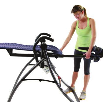 For users just learning to use the inversion table, use the 'Beginner / Partial Inversion' setting.