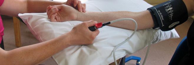The point at which the radial artery disappears is