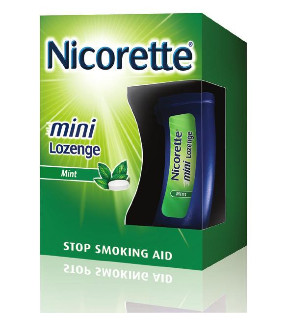 You must take your NRT as directed. Your Nicorette Lozenges are giving you the help you need to stay smoke-free.