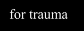 Screening for Trauma and PTSD All offenders should be screened for trauma history; rates of trauma > 75% among female offenders and > 50% among male offenders The initial