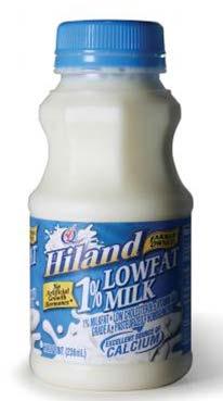 Fluid Milk Component 1 cup (8 fluid ounces) for all age/grade groups Must offer daily variety (at least 2) of the following: Fat-free unflavored