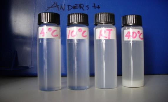 Solid residue after enzymatic hydrolysis (g) PEER-REVIEWED ARTICLE Fig. 5. The appearance of 1% Avicel treated with 10% NaOH solution at different temperatures 2 1.8 1.6 1.4 1.2 1 0.