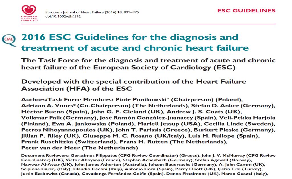 ECS Guidelines for heart failure 2016: New option? Two new potassium binders (patiromer and sodium zirconium cyclosilicate) are currently under consideration for regulatory approval.