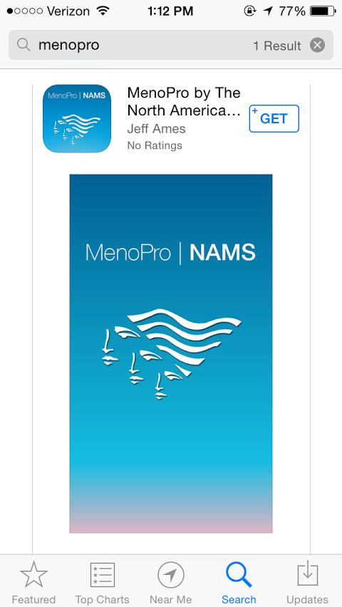 MenoPro app The MenoPro app is designed to