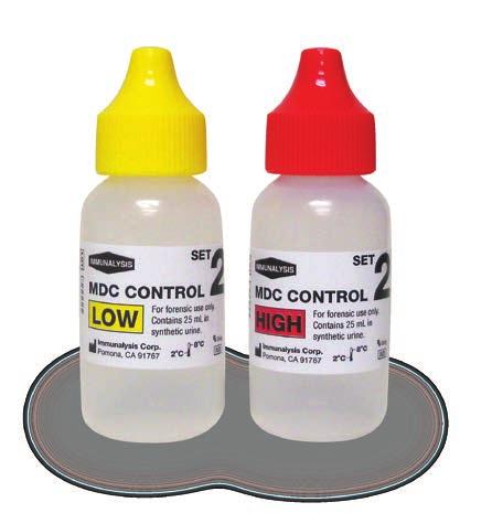 6 Single Analyte Controls for Urine HEIA Kits Single Analyte Control Sets One bottle of each control level indicated Catalog No.