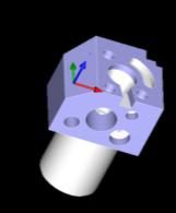 2D-drawing and PMI 3D CAD Model