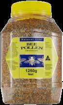 BEE POLLEN Nature s Multi-Vitamin & Mineral 100% Pure Australian Multi Flora Bee Pollen Natural Life Bee Pollen is harvested free of chemicals from the pristine eucalyptus forests and conservation