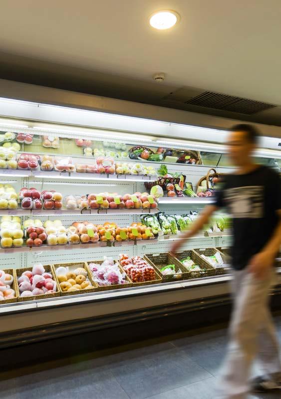 Availability 44 % In a supermarket intervention, doubling the shelf space for fresh fruit increased sales by 44% 2 + In a vegetable buffet study, participants who could choose from two vegetable