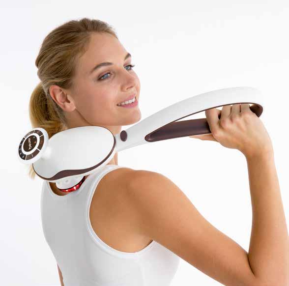 Massage to go MG 510 tapping massager Penetrating and soothing tapping massage Works cordlessly so you can use it anytime and anywhere For relaxation of the muscles and