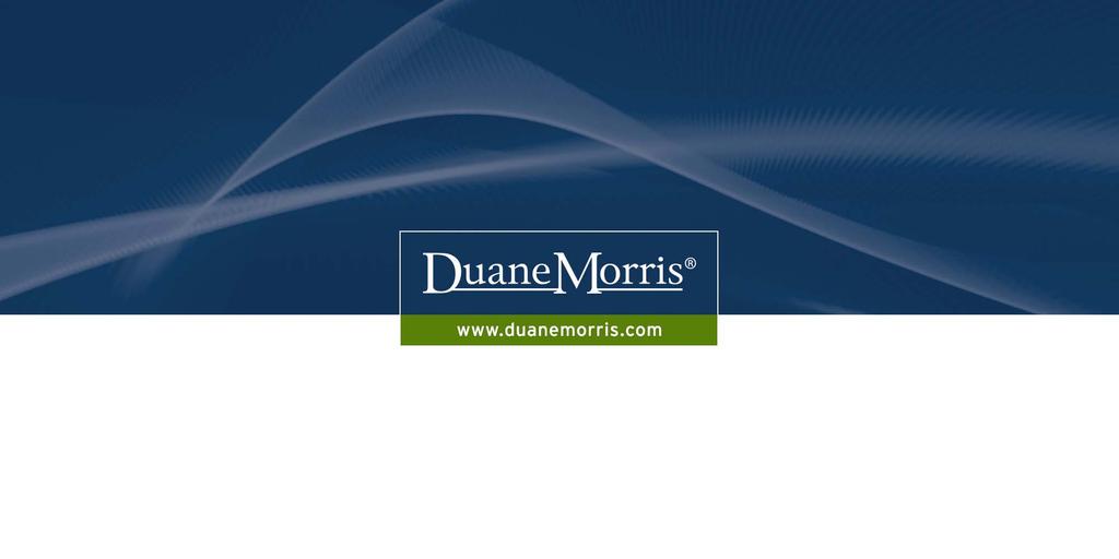 Federal and Pennsylvania Cannabis Law Health Law Institute Seth A. Goldberg March 14, 2018 2018 Duane Morris LLP. All Rights Reserved. Duane Morris is a registered service mark of Duane Morris LLP.