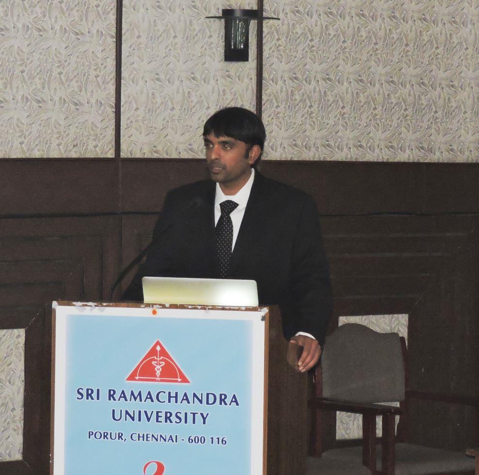 Elangovan gave a presentation, Bone Regeneration: From Chair Side to Bench, with both clinical and research emphasis and Dr. Allareddy gave a presentation, CBCT of the Oral and Maxillofacial Lesions.