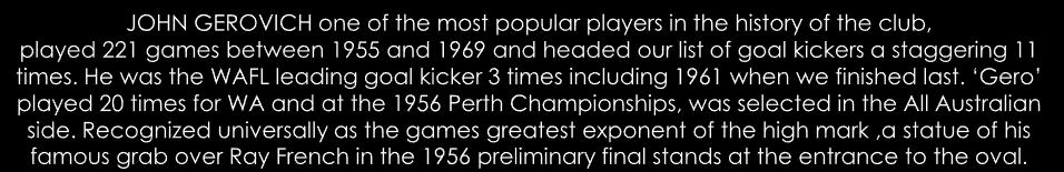 JOHN GEROVICH 1955 69 221 Games 20 State