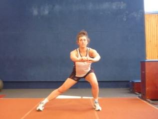 Example Warm Up Side Lunge back to