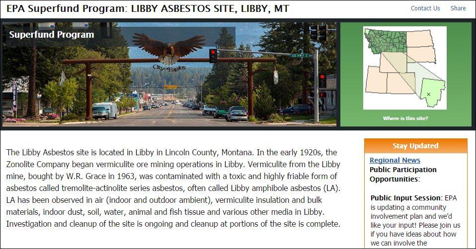 Until Libby Amphibole, US EPA had never published a risk assessment for 6/16/2017 81