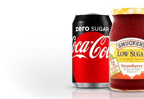FOOD MANUFACTURERS: WE NOW HAVE LESS SUGAR As more consumers are starting to realize that higher consumption of sugar-sweetened beverages leads to weight gain increased risk of Type-2 Diabetes, food