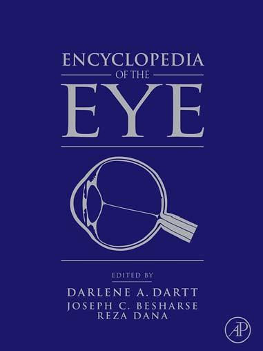 This article was originally published in the Encyclopedia of the Eye, published by Elsevier, and the attached copy is provided by Elsevier for the author's benefit and for the benefit of the author's