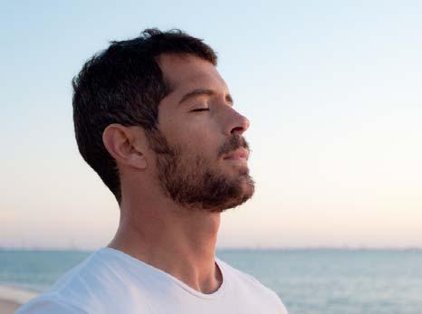 FOCUSED BREATHING THE 4-7-8 (RELAXING BREATH) EXERCISE Sit with your back straight Place tip of tongue just behind front teeth Exhale completely through mouth, making a whooshing