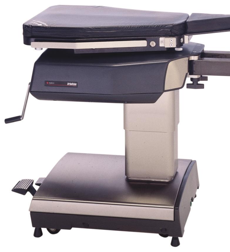 THE STERIS-AMSCO ORTHOVISION: A NEW LEVEL IN SURGICAL IMAGING TECHNOLOGY We asked orthopedic surgeons across the country what they needed in an orthopedic surgical table. The answer was consistent.