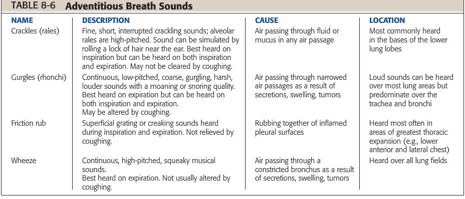 Breath Sounds: The Thorax and Lungs 12 http://familymedicine.