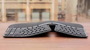 Ergonomic keyboards may also be contoured instead of being flat like a typical keyboard.