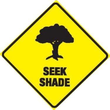 SEEK Shade When UV levels are 3 or higher, sun protection is required.
