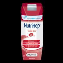 NutriHep Appropriate for: lactose intolerance*, gluten-free, low-residue, kosher * Not for individuals with galactosemia kcal/ml: 1.
