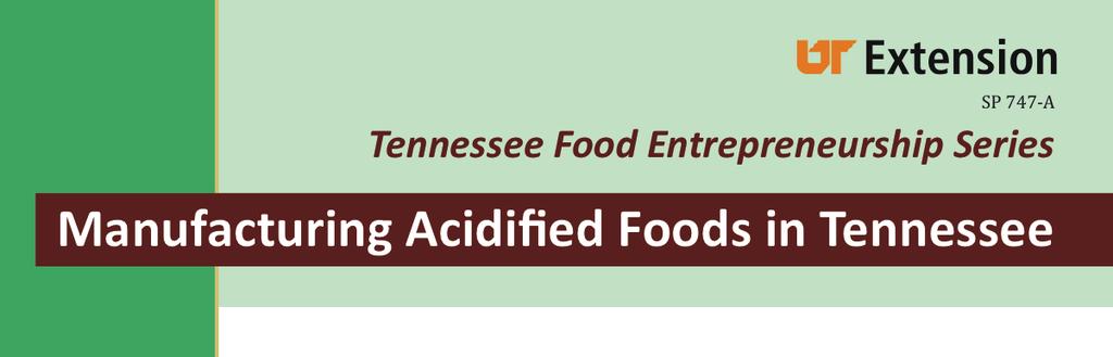 Acidified Food Resources Factsheet